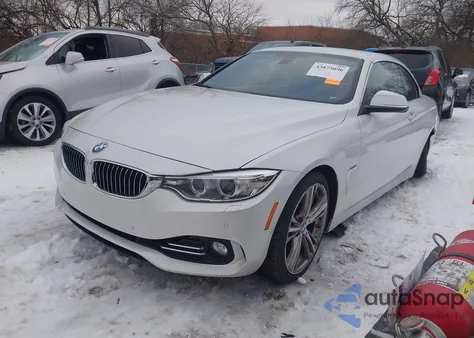 2017 BMW 430I xDrive из США, поврежденный, VIN WBA4U9C50H5D44203